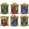 Design Works™ Medieval Angels Plastic Canvas Ornament Kit